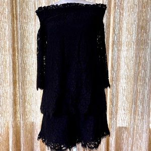 NWT Rachel Zoe black lace shorts set (mixed sizes)